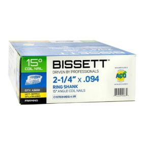 Nail Coil Casing Galvanized 2-1/4 X .094 (4.5M)