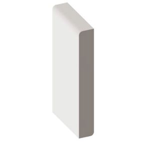 Primed Pine F/J Baseboard- 7/16"x3-1/4"x16' (MP3112)