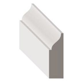Primed Pine F/J Door Stop - 3/8"x1-3/16"x14' (MP936)