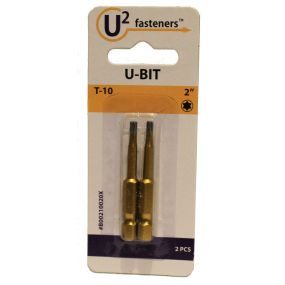 Driver Bit U2  T10 2/pk