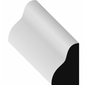 Primed Pine F/J Shoe Base- 1/2"x3/4"x16' (MP3290)