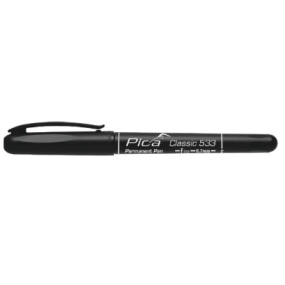 Pica Permanent Fine Tip Black Round Tip, 0.7mm